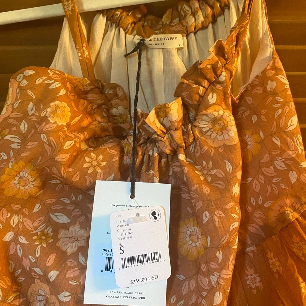 SOLD UFT Spell Utopia Strappy Size Small